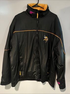 Nike Minnesota Vikings Black & Gold Windbreaker Jacket